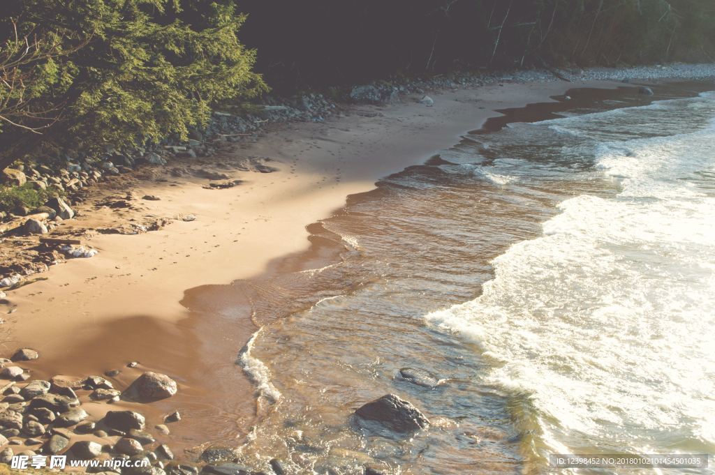 海滩