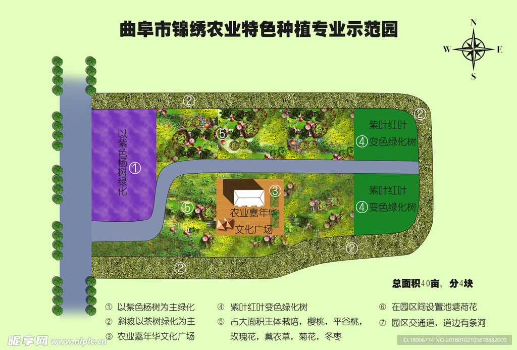 农场规划平面图