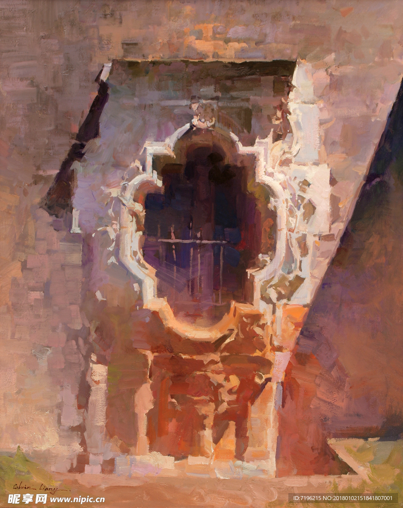 风景油画