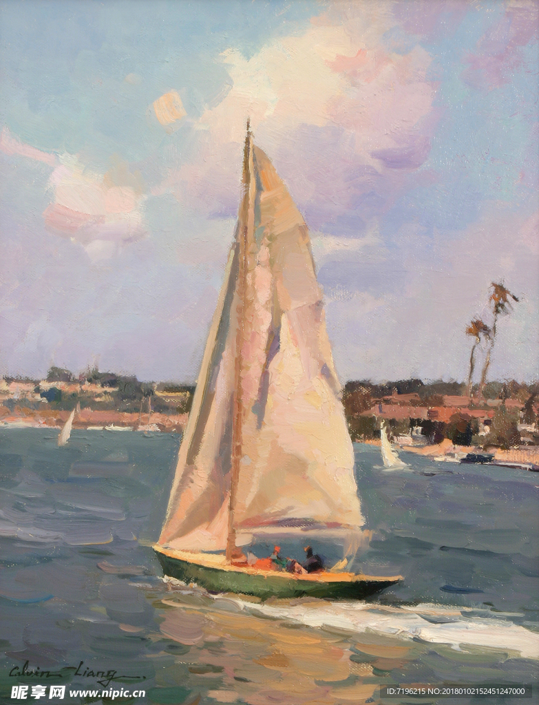 风景油画