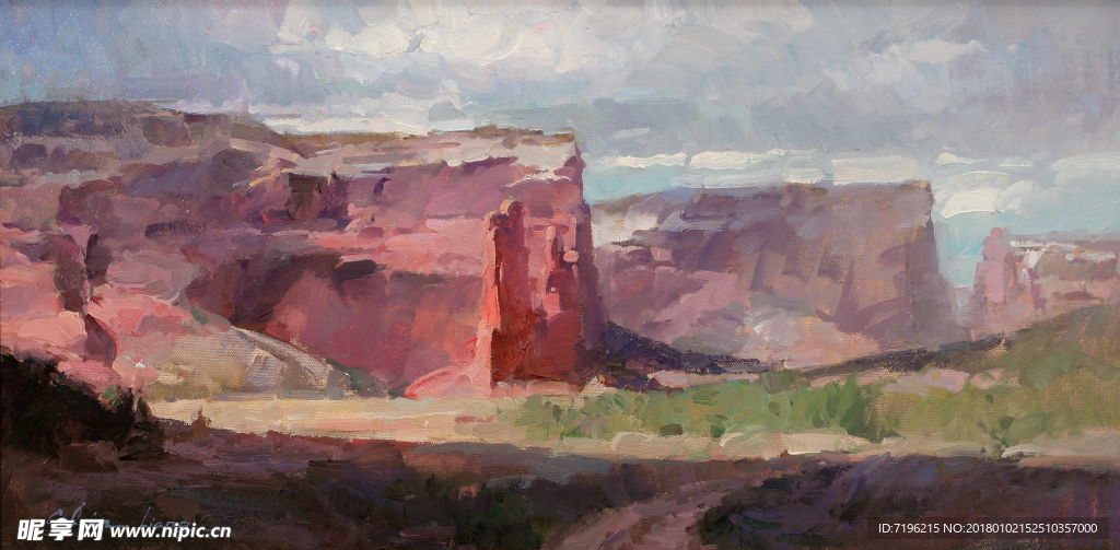 风景油画