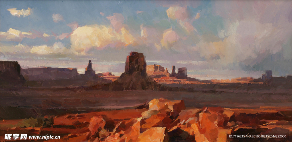 风景油画