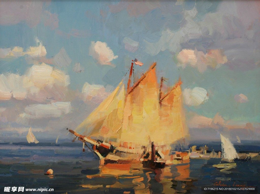 风景油画