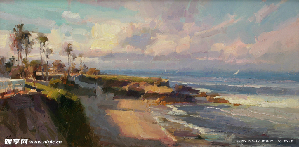 风景油画