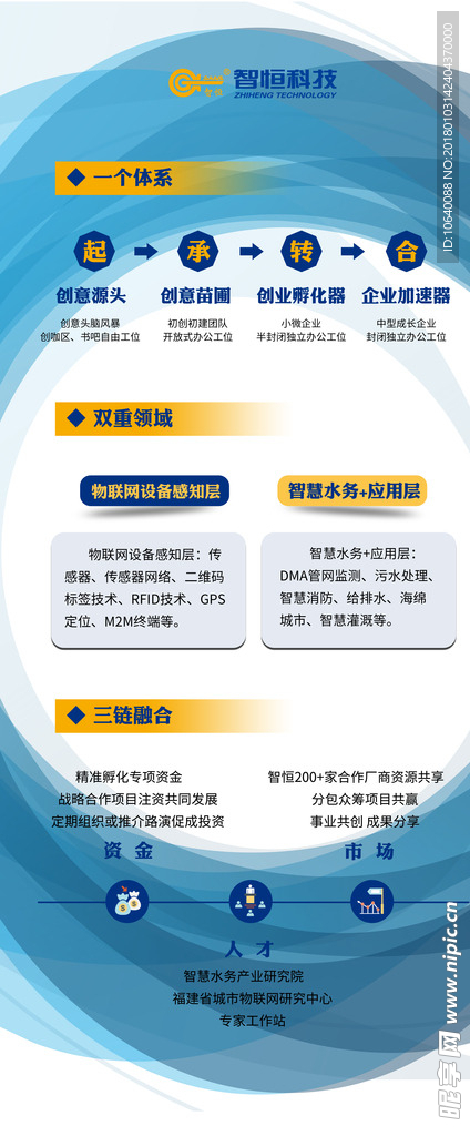 企业介绍 海报 展架 底纹