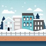 冬季雪景
