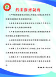 档案保密制度