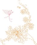 古典 花纹 花边 纹样 清新花