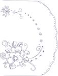 古典 花纹 花边 纹样 清新花