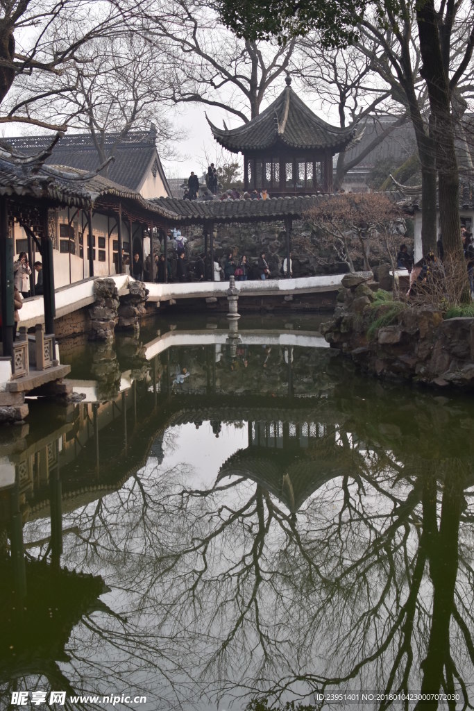 拙政园冬景