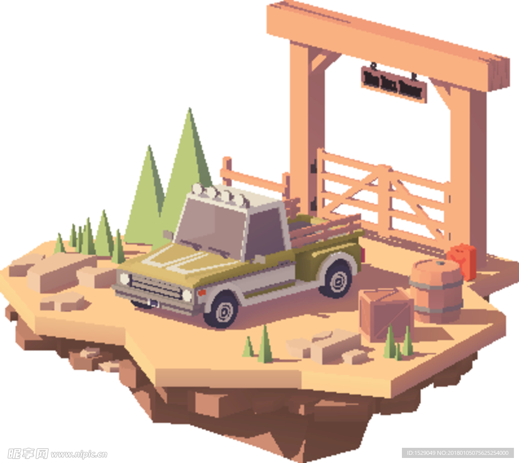 3D小汽车