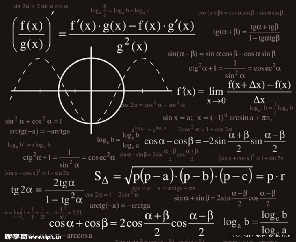 数学公式矢量