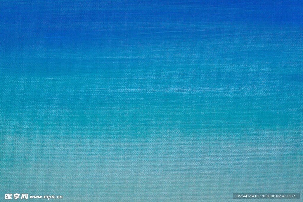 蓝色油漆画布天空