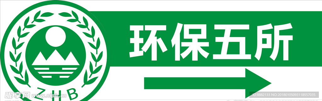 环保指示牌