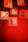 红色新年喜庆背景图片