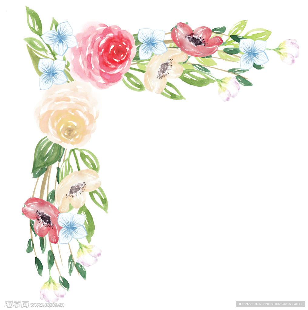 花绘画