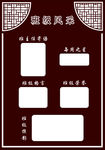 班级风采 展板