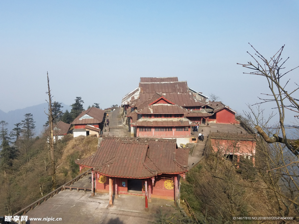 峨眉山洗象池