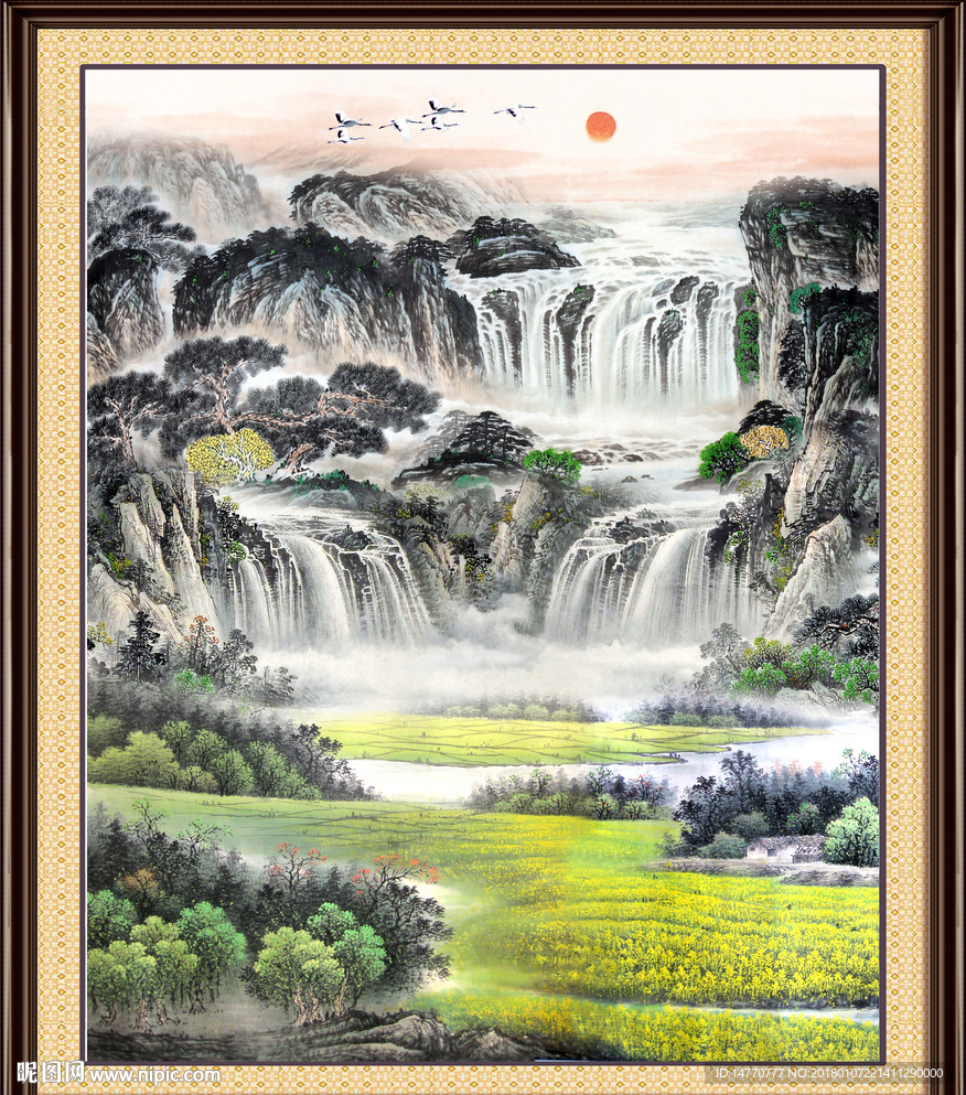 国画山水