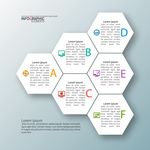 微立体商业信息图表矢量设计元素