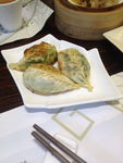 粤式茶点煎韭菜饺子
