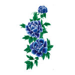高清蓝色花PSD免抠素材
