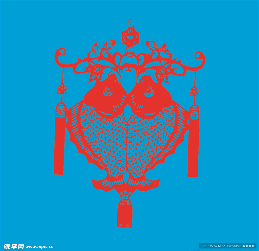 鱼剪纸