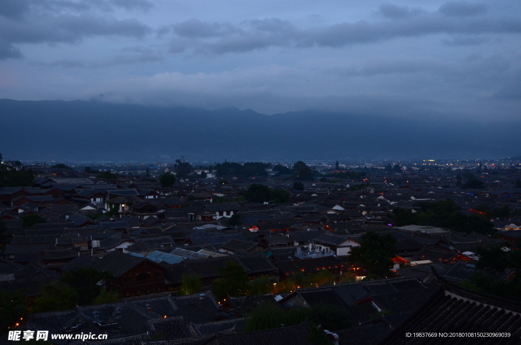 丽江夜景
