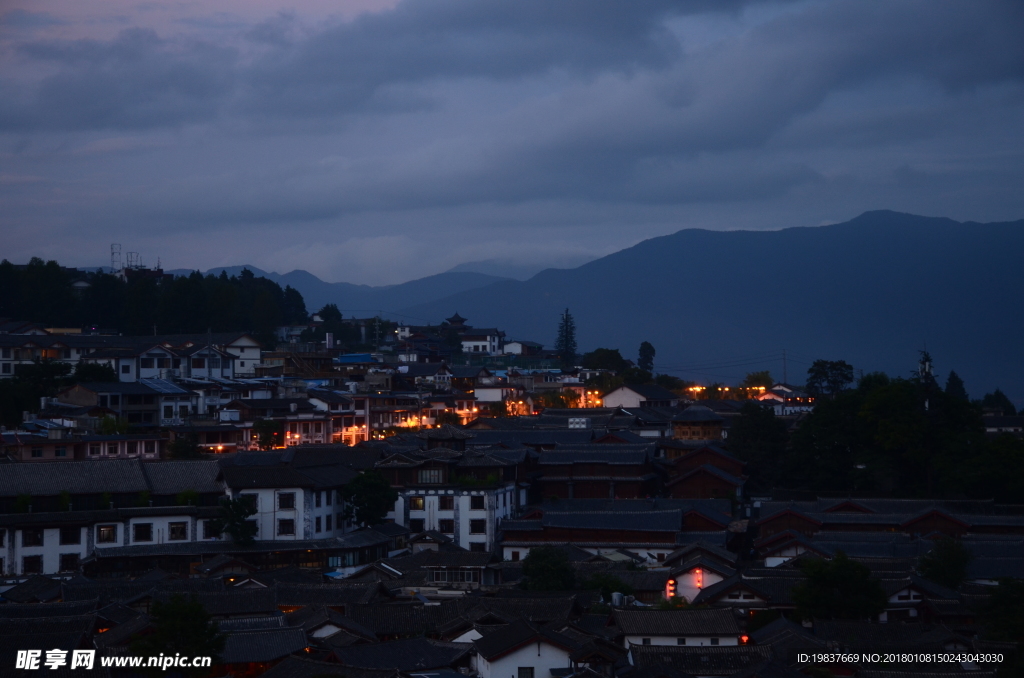 丽江夜景