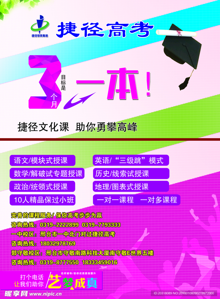 艺考生海报