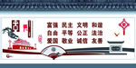 社会主义核心价值观文化墙