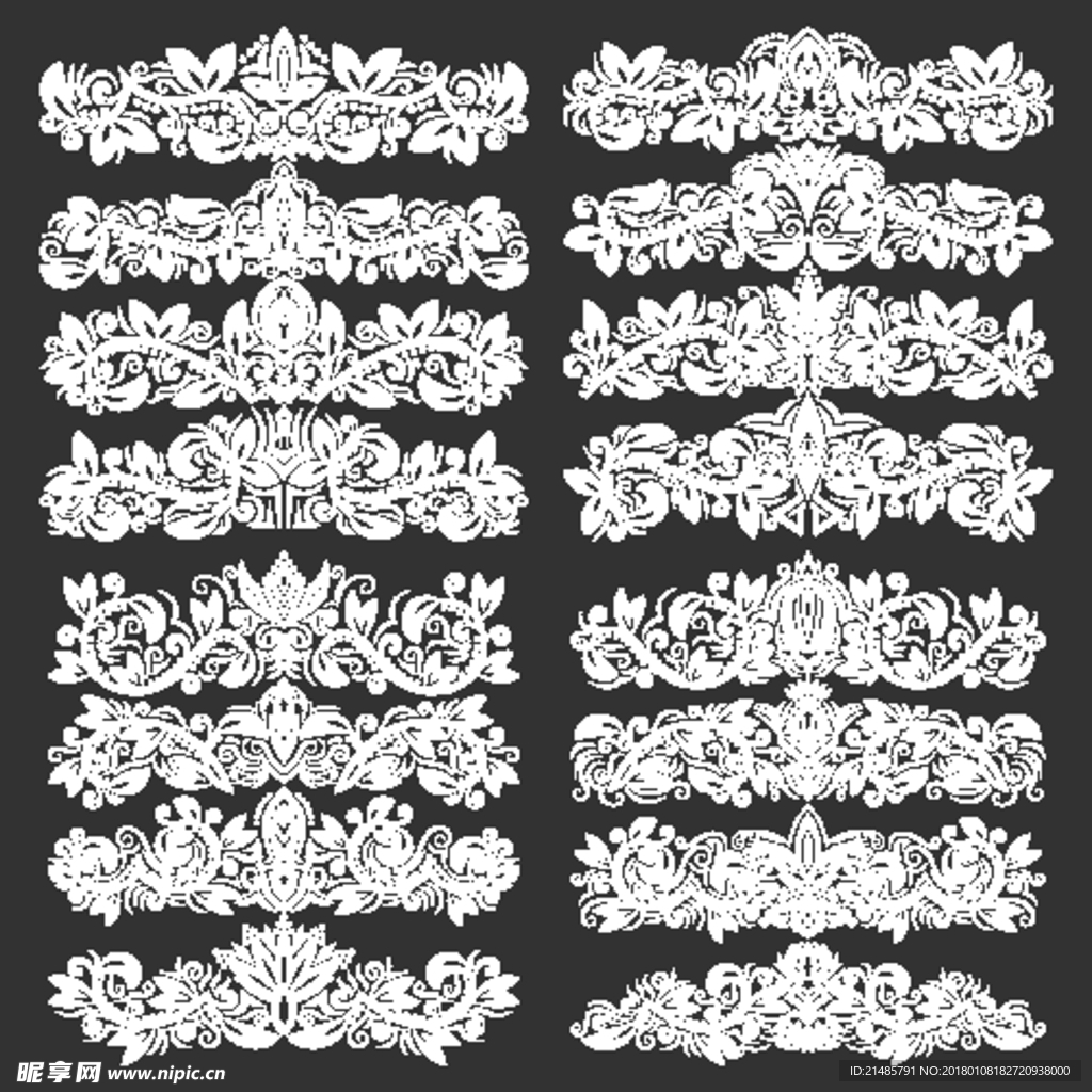 欧式花纹
