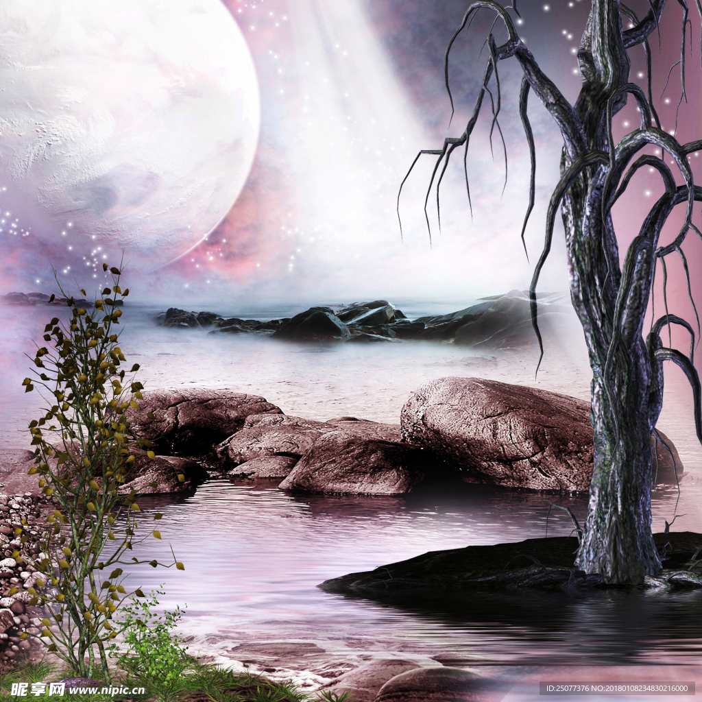 梦幻风景画