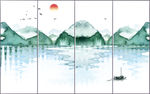 新中式山水画