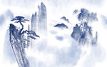 新中式水墨山水