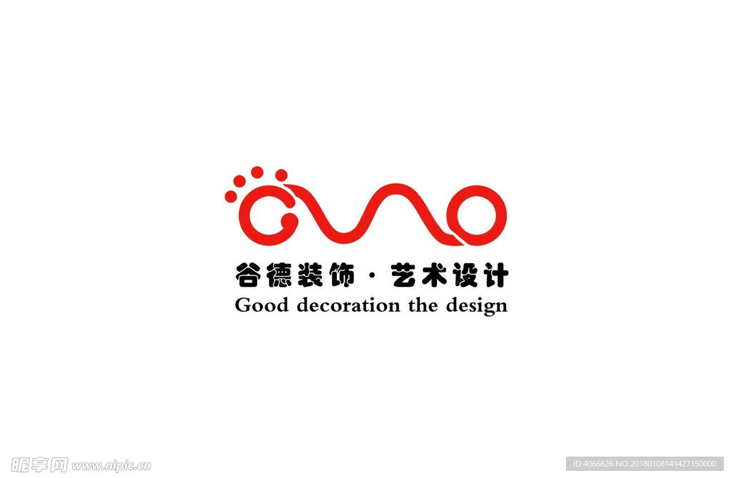 谷德装饰设计logo