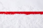 雪地丝带