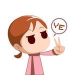 小女孩yes
