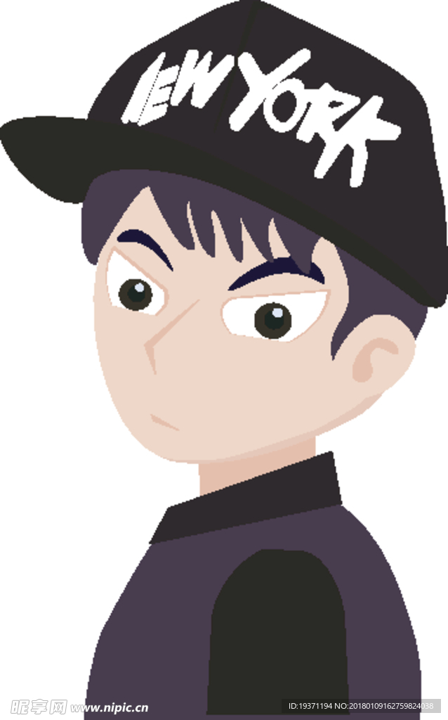 带帽男孩
