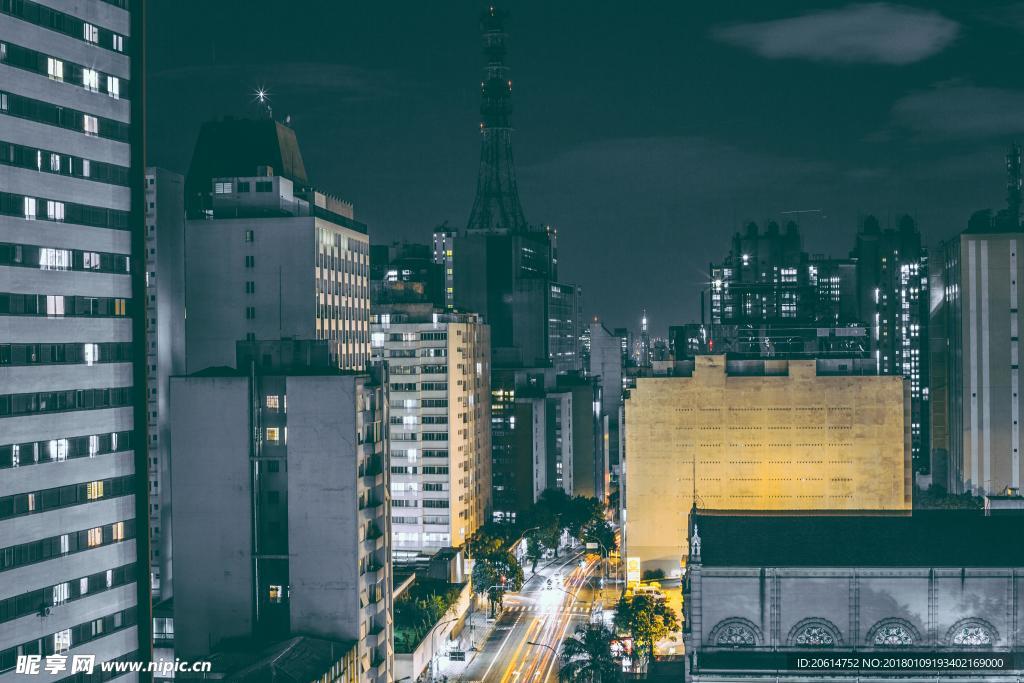 城市夜色风景