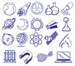 手绘科学插图