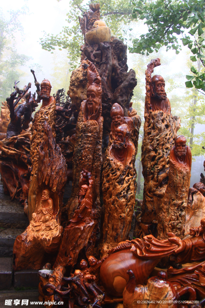 世界地质公园 张家界木雕艺术展