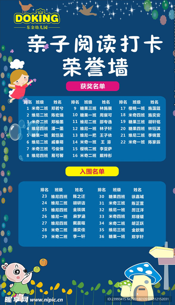 学校荣誉墙