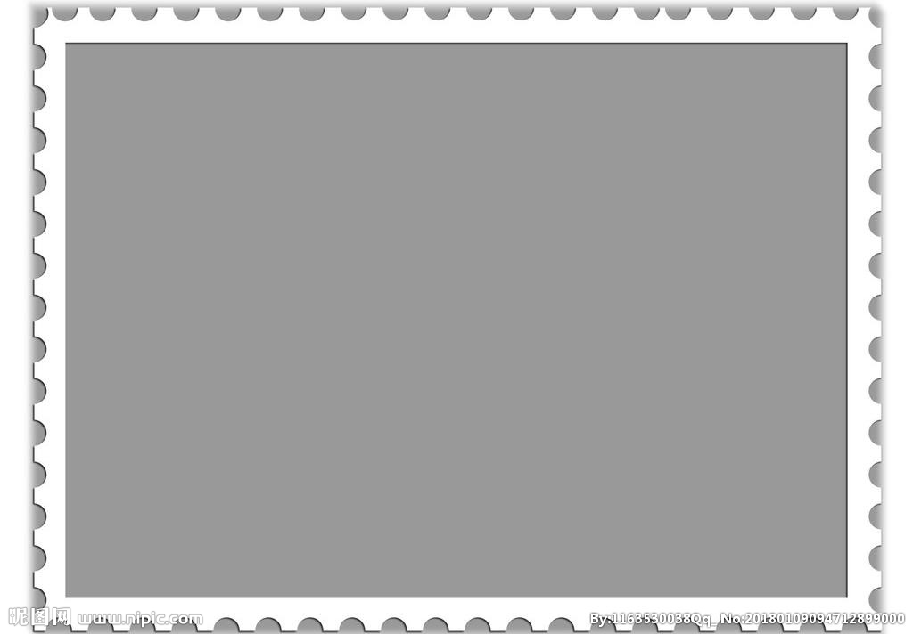 邮票边框图片模板