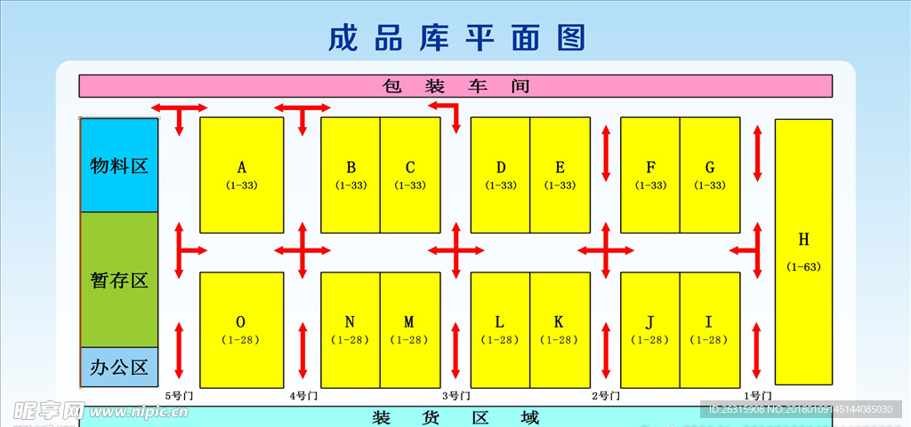 仓库平面图