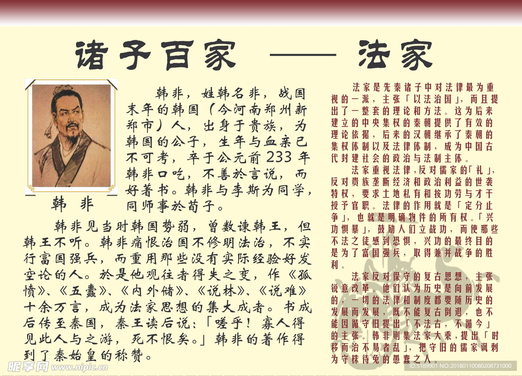 国学经典模板