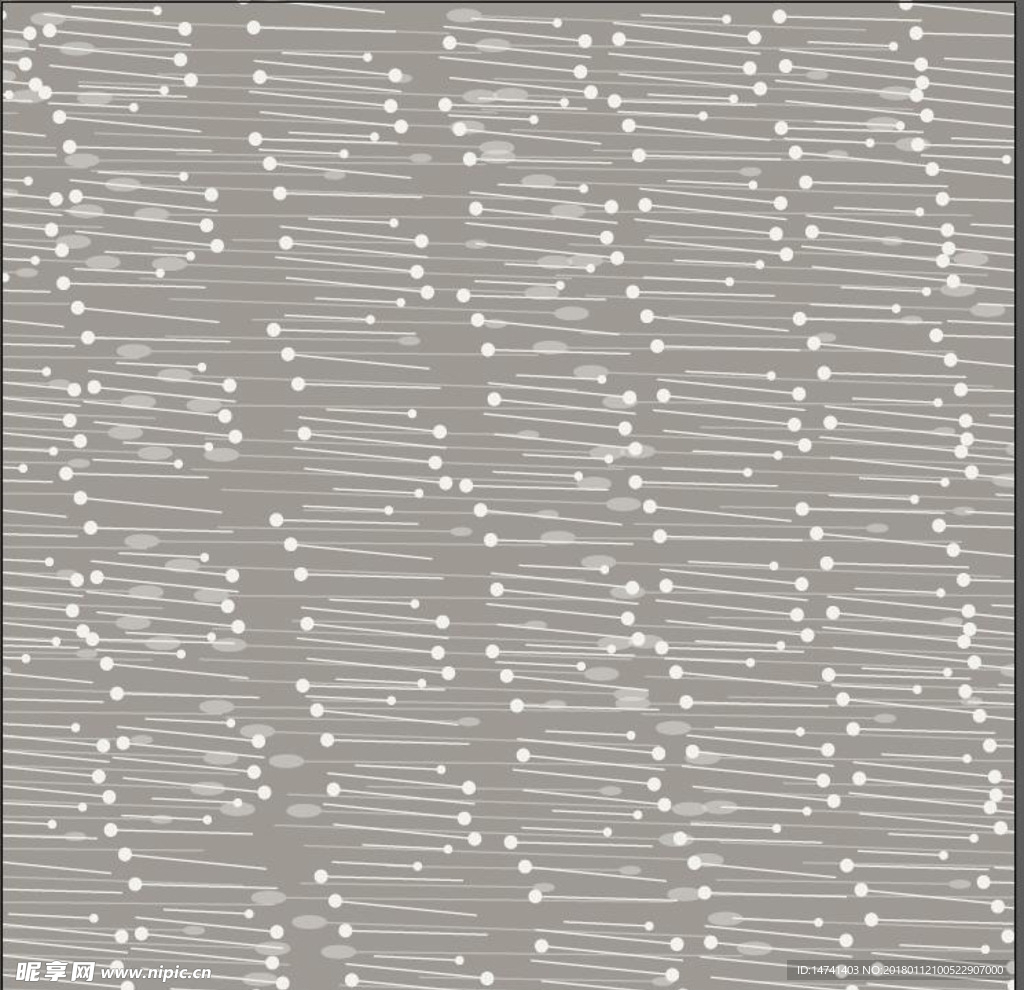 密集曲线表现空间立体矢量图案