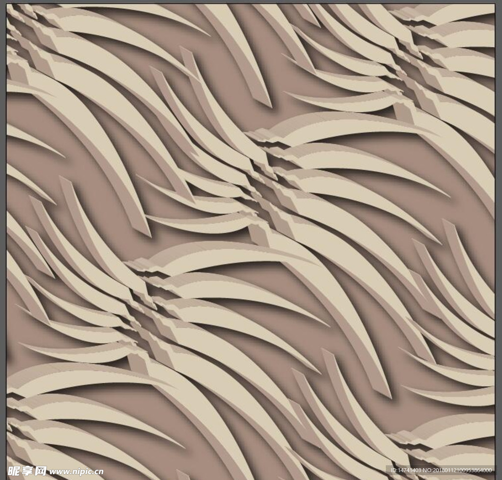 斑驳抽象几何片体矢量图案