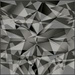 抽象密集立体几何体矢量图