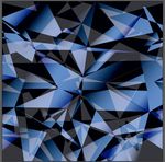 抽象密集立体几何体矢量图